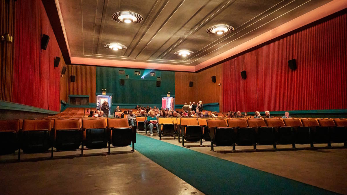 The Ely Central Theatre is shown during the Ely Film Festival, which ran March 13-15, 2020. (An ...