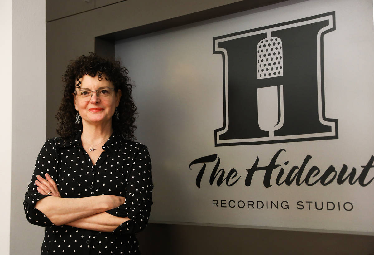 Zoe Thrall, now director of studio operations, at The Hideout recording studio in Henderson, Mo ...