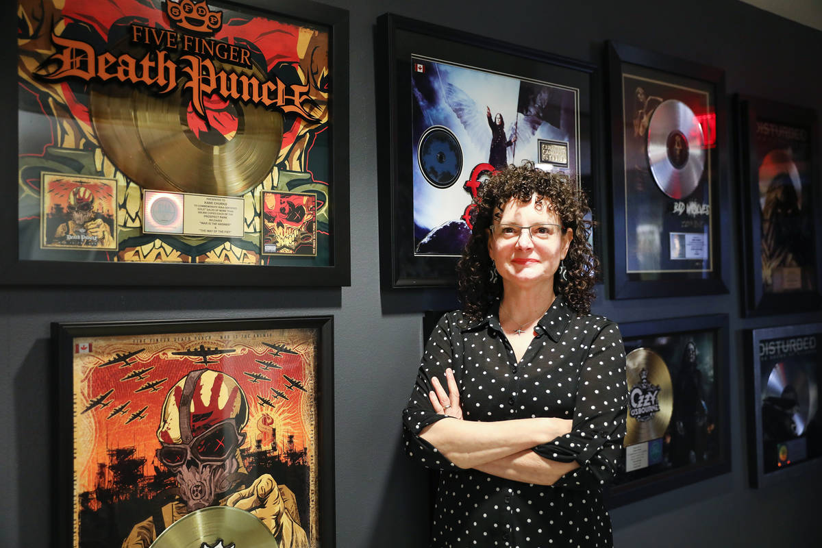 Zoe Thrall, now director of studio operations, at The Hideout recording studio in Henderson, Mo ...