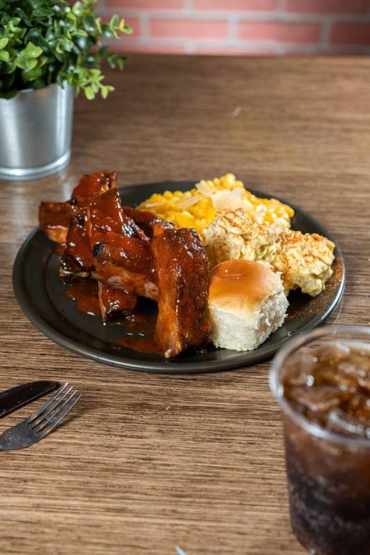 St. Louis-style ribs at Smoke & Fire. (Smoke & Fire)