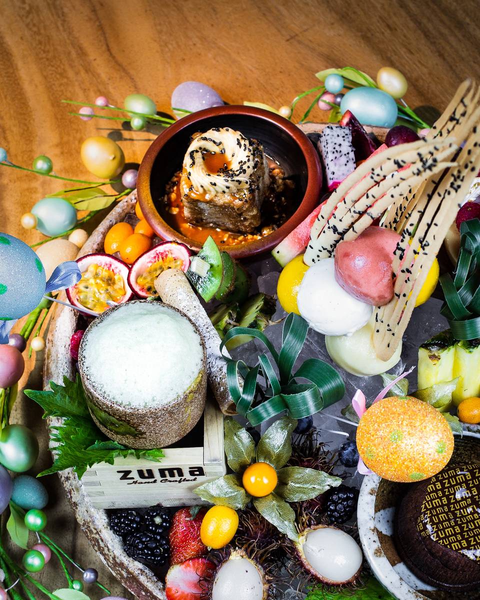 Easter desserts at Zuma. (Zuma)