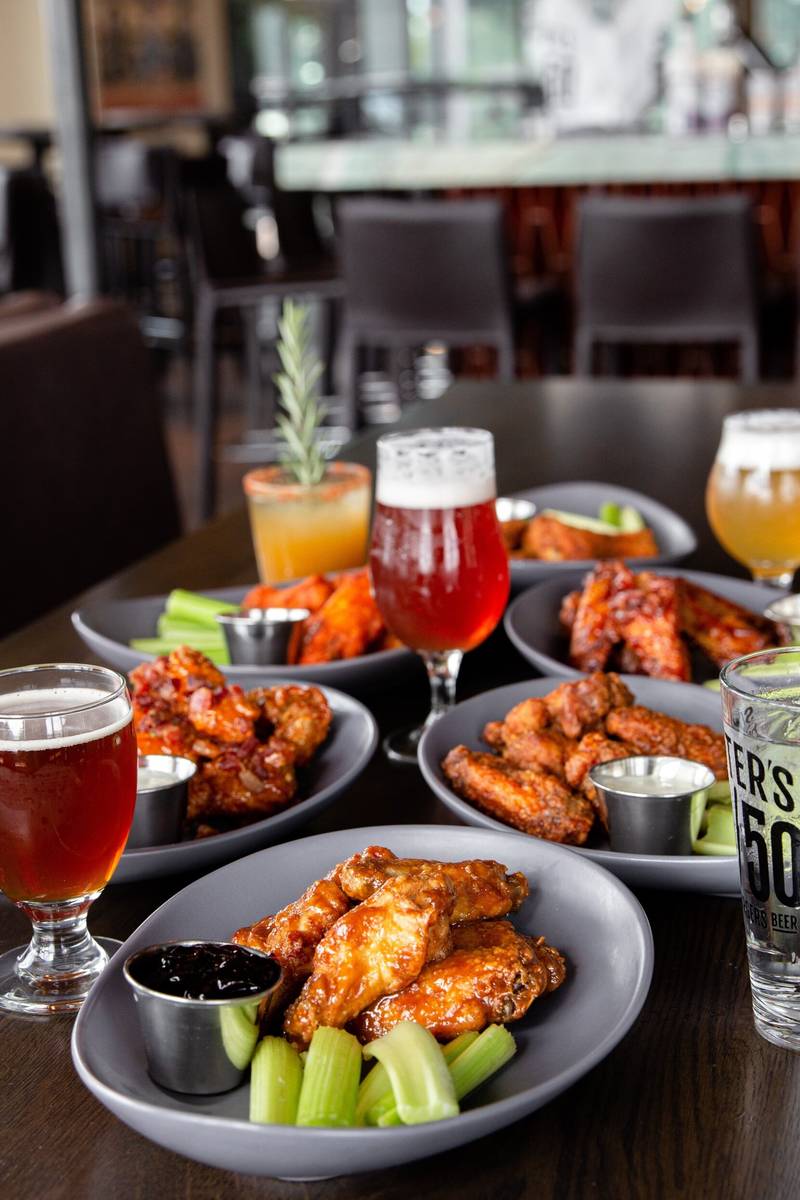 PB&J Wings at Slater's 50/50. (Slater's 50/50)
