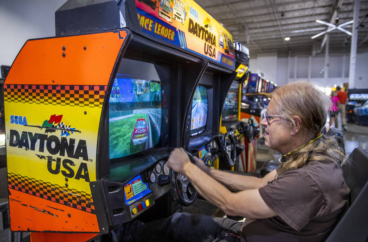 Pinball Hall of Fame owner Tim Arnold has over 1,000 games in his collection. L.E. Baskow/Las V ...
