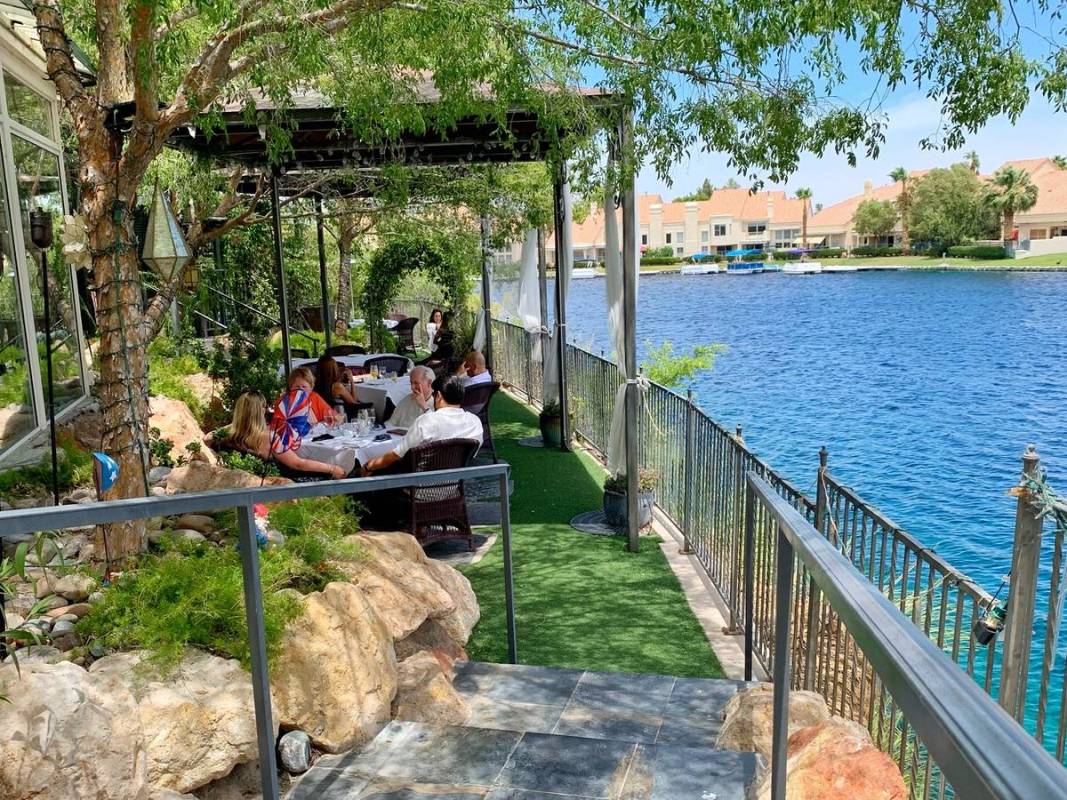 Americana has a serene view of Desert Shores’ Lake Jacqueline. (Americana)