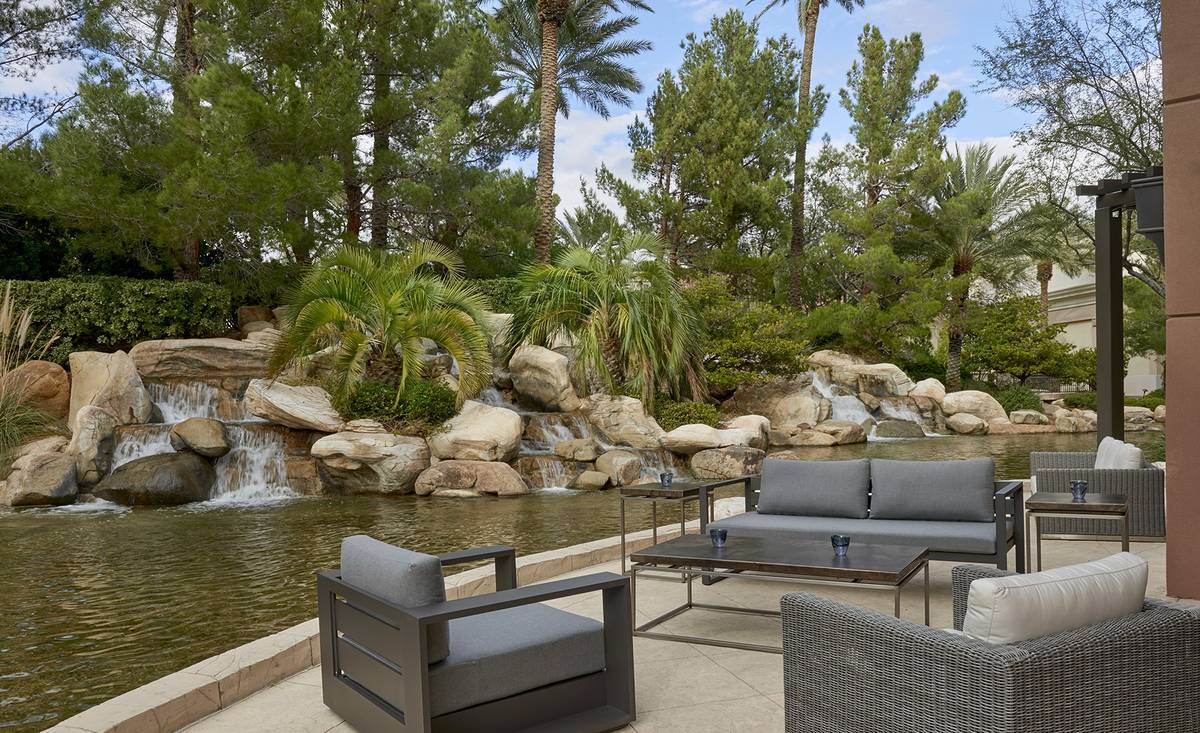 The Hawthorn Grill at the Rampart Casino at the JW Marriott has stellar views of the Resort at ...