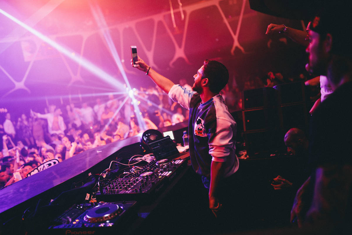 DJ Zedd headlines Hakkasan at MGM Grand on Friday, April 7, 2017, in Las Vegas. (Joe Janet)