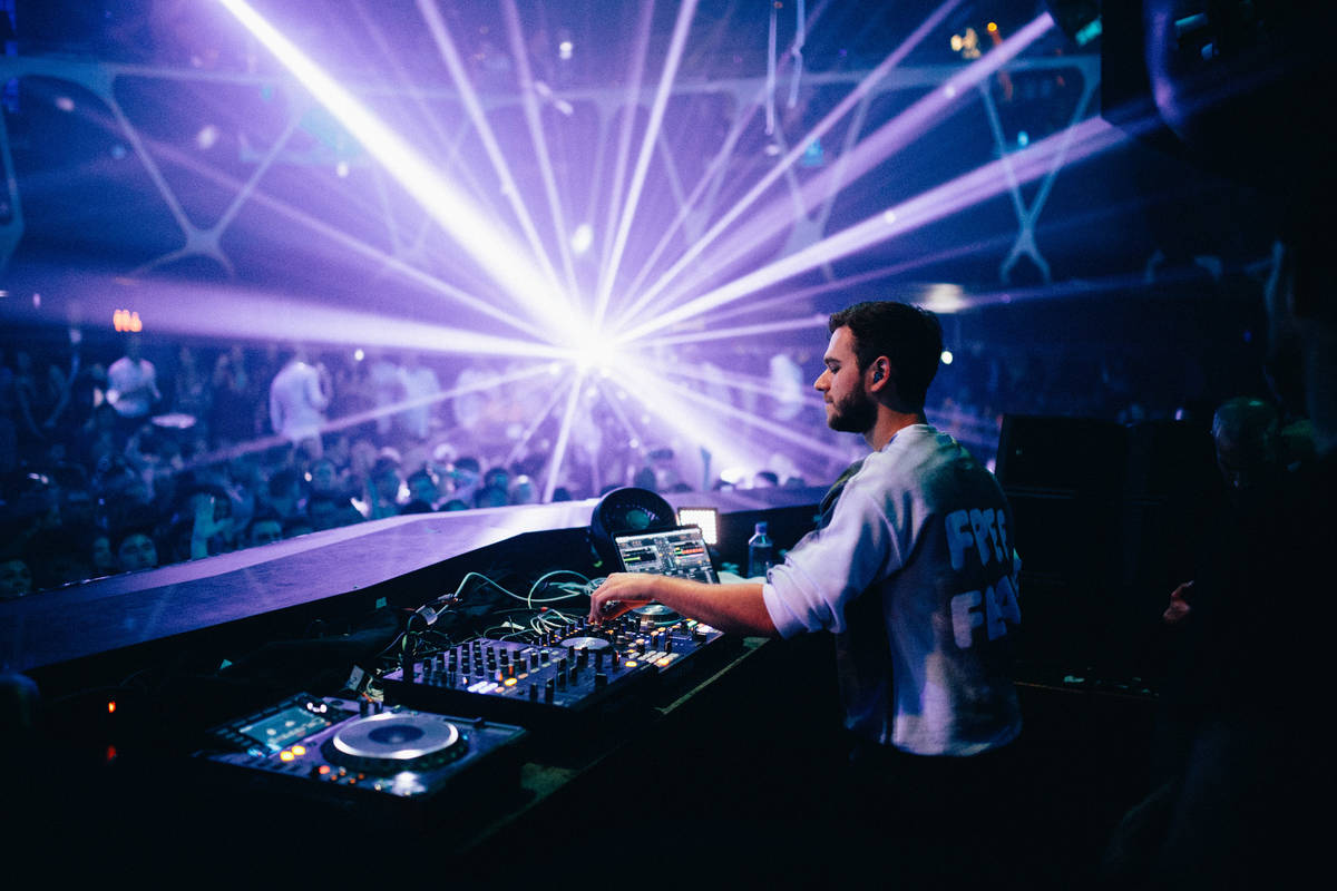 DJ Zedd headlines Hakkasan at MGM Grand on Friday, April 7, 2017, in Las Vegas. (Joe Janet)