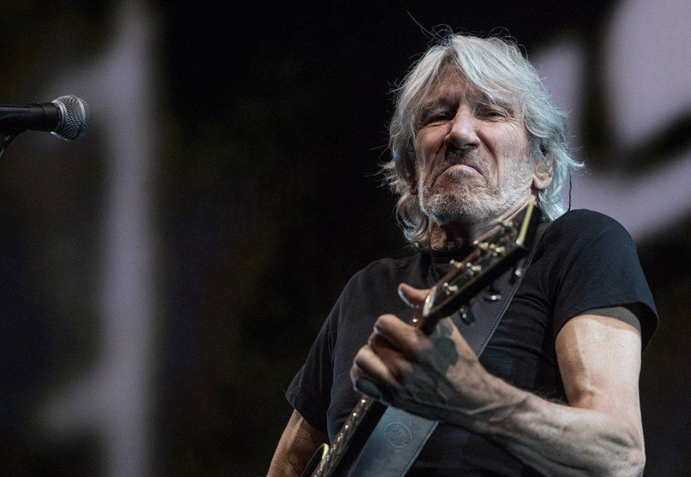 Roger Waters, the co-founder of Pink Floyd, brought his angry Us + Them tour to the T-Mobile Ar ...