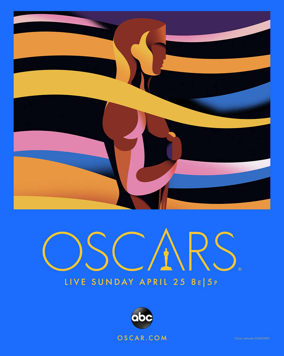 THE OSCARS - Key Art. (ABC) Artwork by Petra Eriksson.