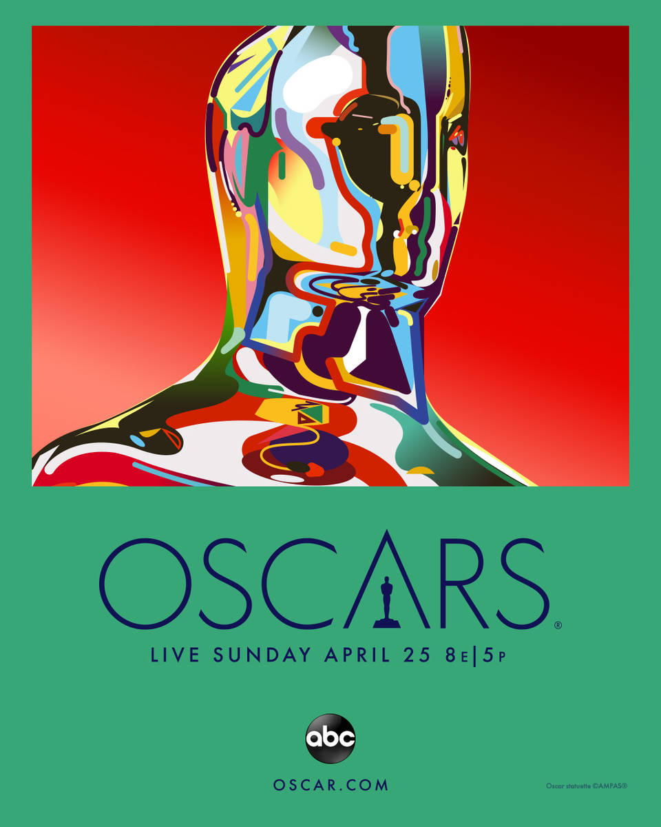 THE OSCARS - Key Art. (ABC) Artwork by Magnus Voll Mathiassen.