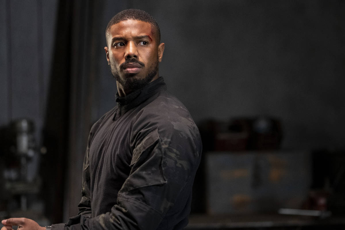 Michael B. Jordan stars in and produced Amazon movie "Without Remorse." (Nadja Klier / Paramoun ...