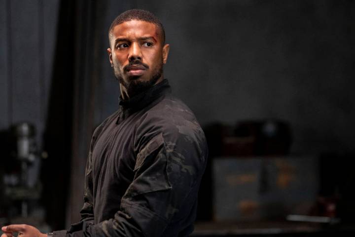 Michael B. Jordan stars in and produced Amazon movie "Without Remorse." (Nadja Klier / Paramoun ...