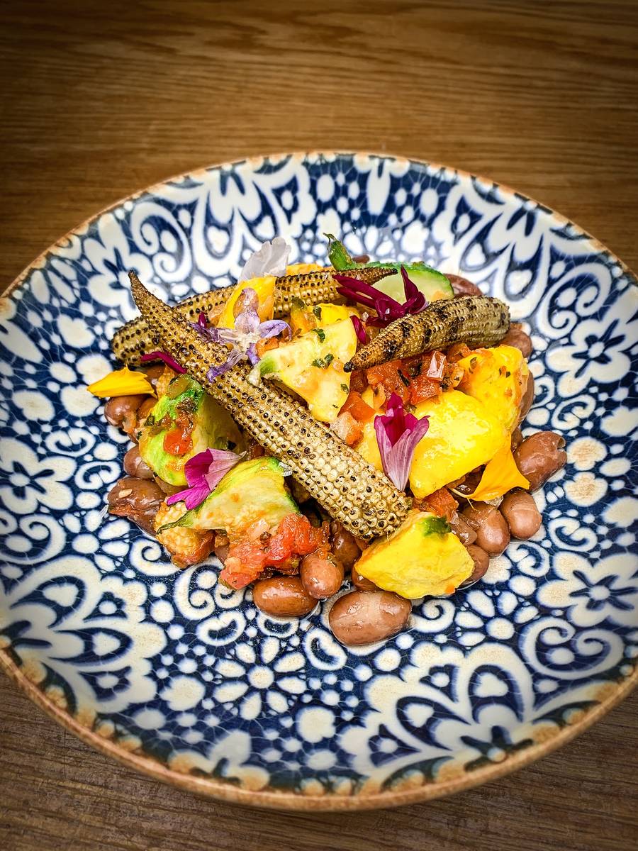 Las Tres Hermanas at China Poblano. (China Poblano)