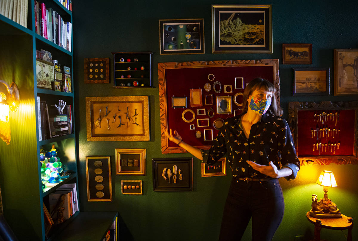 Artist and filmmaker Jessica Oreck talks about how she collected the feet of dead birds, left, ...