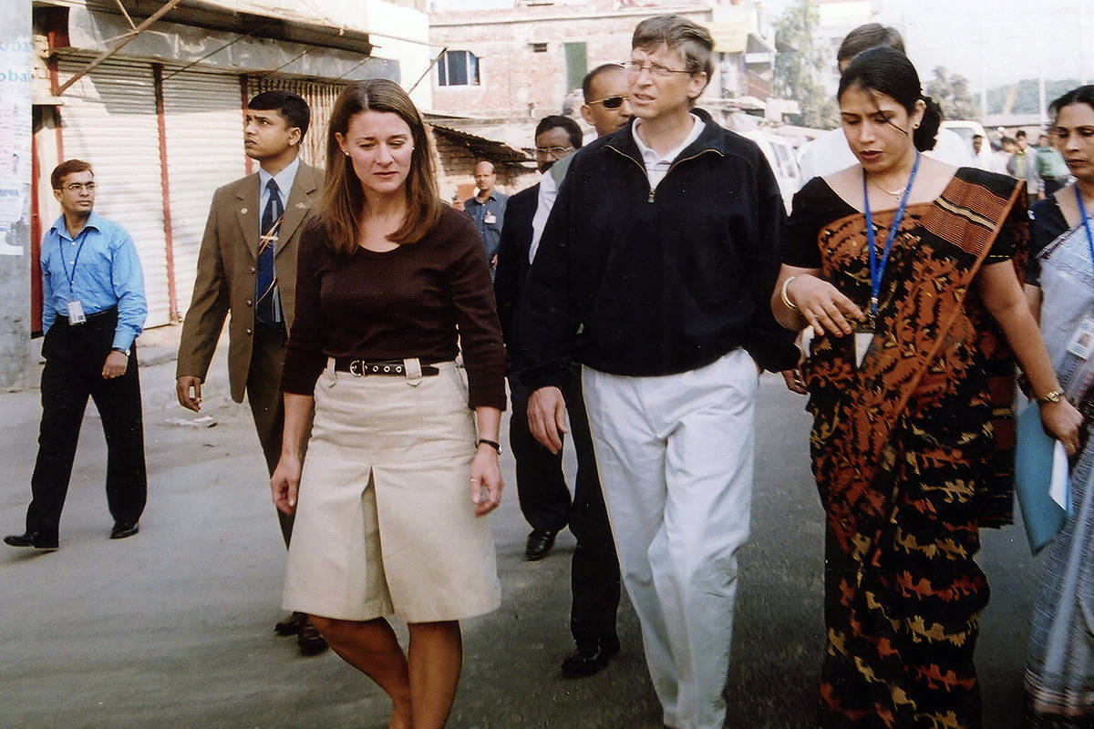 FILE - In this Dec. 5, 2005, file photo, Bill Gates, founder and chairman of Microsoft Corp., c ...