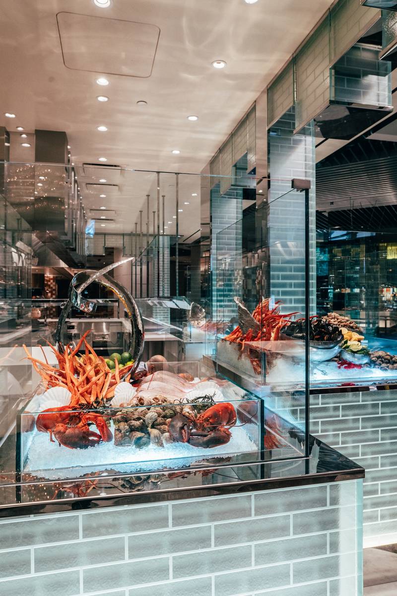The Bacchanal Buffet underwent a multimillion-dollar renovation during the pandemic. (Caesars P ...