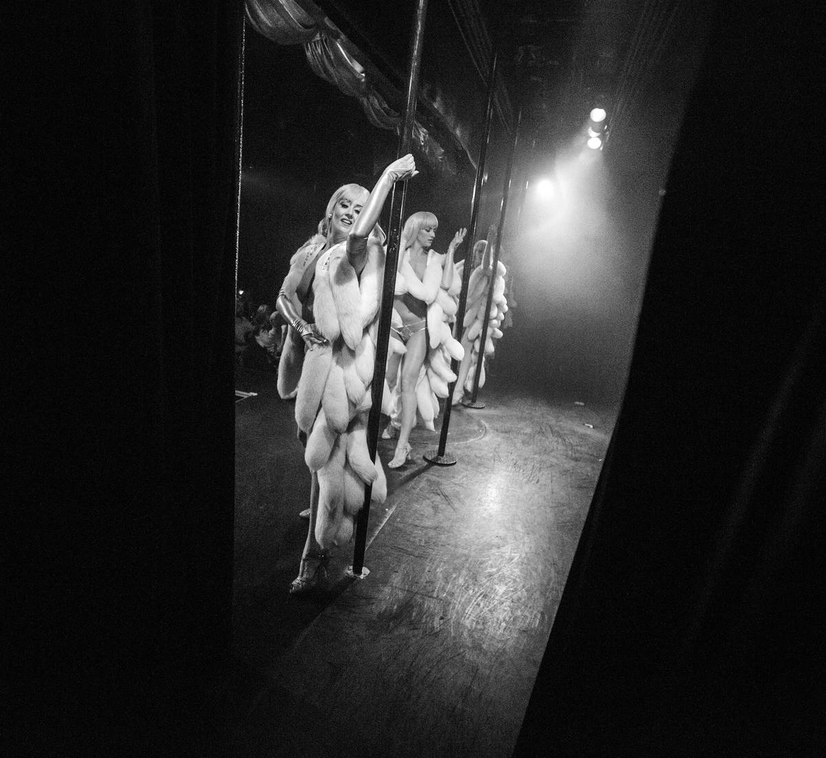 Crazy Girls dancers from left Lisa, Kym, Michelle, Bambi in the finale during the final show at ...