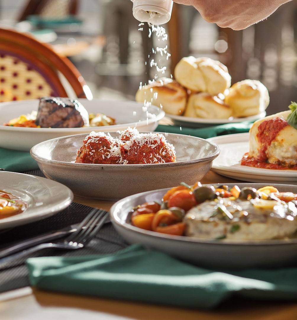 Filet mignon meatballs at Trattoria Reggiano. (Trattoria Reggiano)