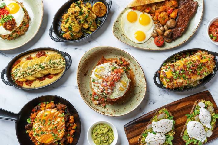 A selection of dishes at the Brass Fork. (Anthony Mair)