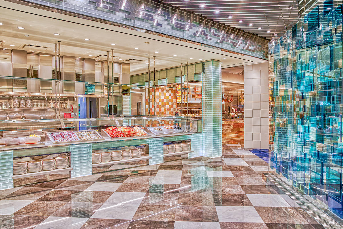 The fish station at Bacchanal Buffet at Caesars. (Caesars Entertainment)
