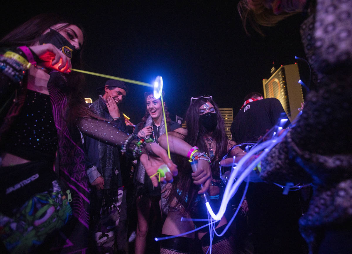 Over ten thousand people attended Insomniac presents Deadmau5 at The Downtown Las Vegas Events ...