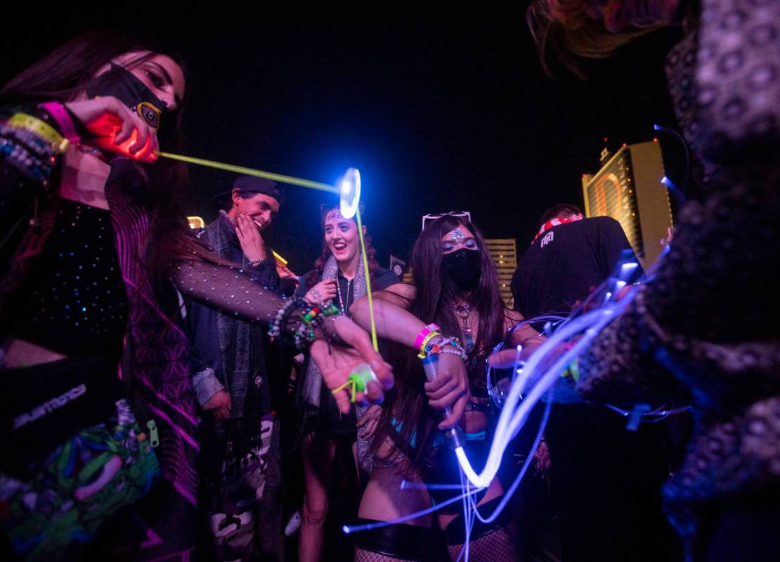 Over ten thousand people attended Insomniac presents Deadmau5 at The Downtown Las Vegas Events ...