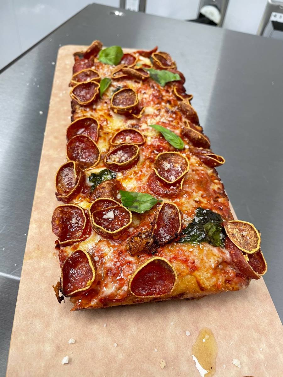 A crispy-edge pan pie from Beer Zombies. (Marc Marrone)