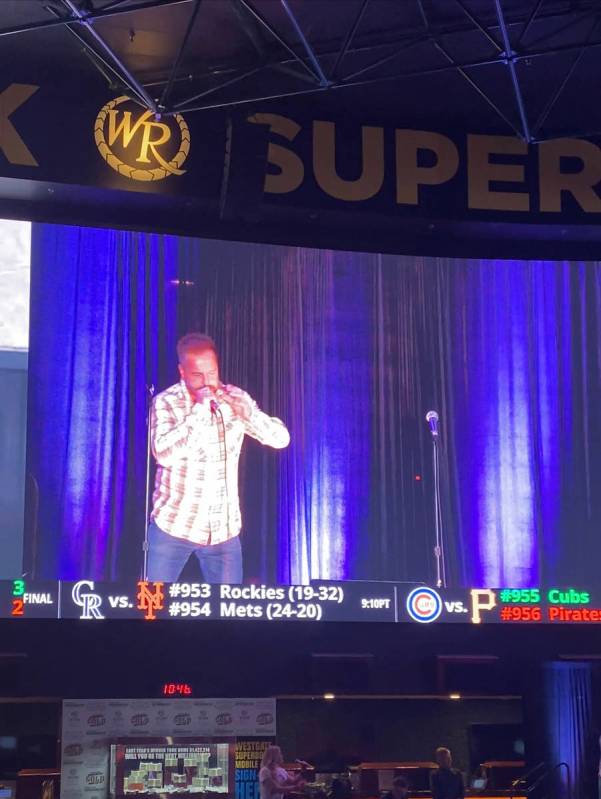 Tony Award winner Alfie Boe sings "We Are The Champions" at Westgate SuperBook's Super Karaoke ...