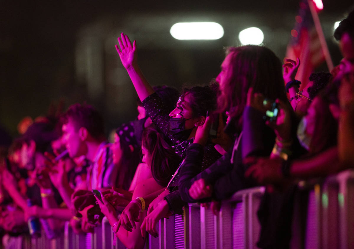 Over 10,000 people attended Insomniac Presents Deadmau5 at the Downtown Las Vegas Events Center ...