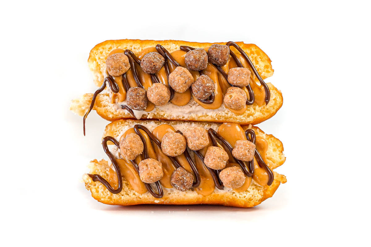 A peanut butter SMASH Donut from Yonutz! (Yonutz!)