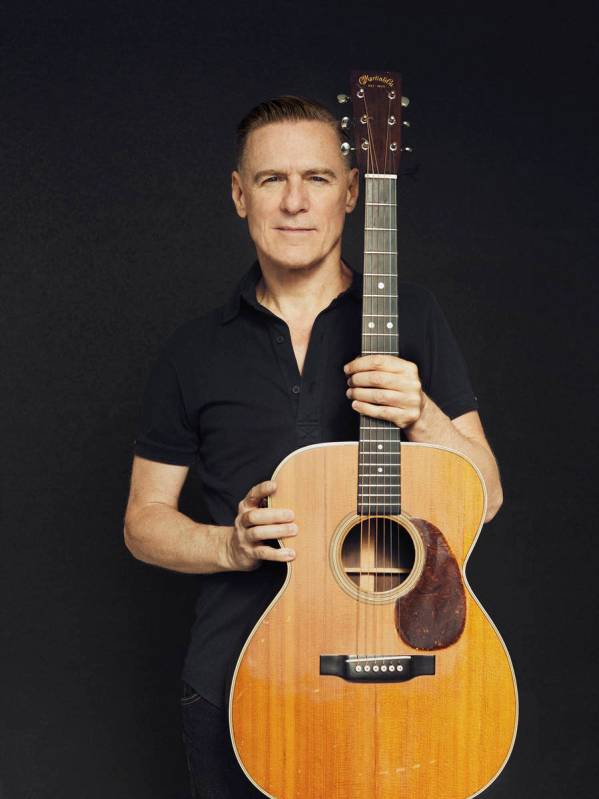 Canadian rocker and three-time Academy Award nominee Bryan Adams plays Encore Theater at Wynn L ...