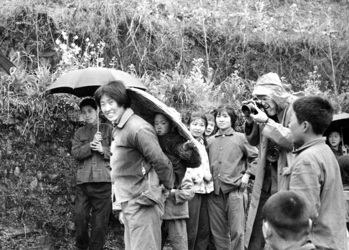 Ted Polumbaum photographed Cambodian temple complex Angkor Wat in 1961 while on assignment in S ...