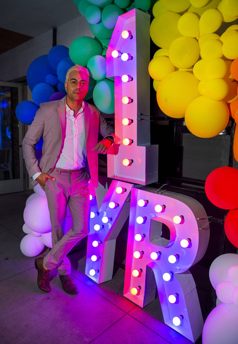Alternative lifestyle bar The Garden owner Eduardo Cordova celebrates the bar's one year annive ...