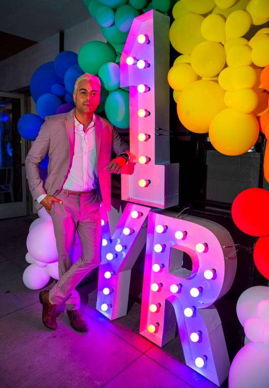 Alternative lifestyle bar The Garden owner Eduardo Cordova celebrates the bar's one year annive ...