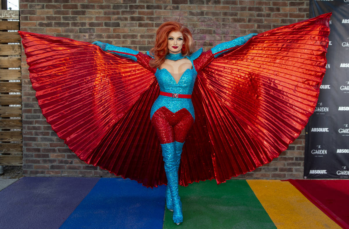 Mera Mangle is on the red carpet as alternative lifestyle bar The Garden celebrates its one yea ...