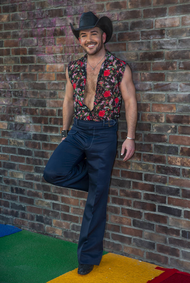 Country music singer Chase Brown is on the red carpet as alternative lifestyle bar The Garden c ...
