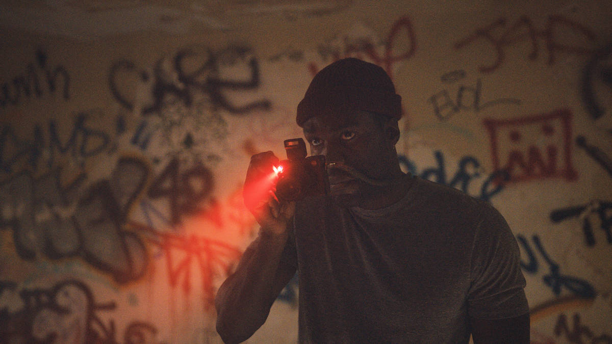 Yahya Abdul-Mateen II as Anthony McCoy in Candyman, directed by Nia DaCosta. (Universal Picture ...