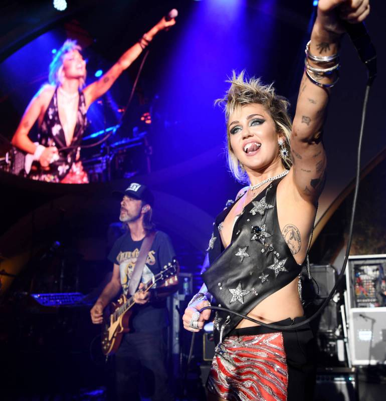 Miley Cyrus headlines the 4th of July grand opening celebration at Ayu Dayclub at Resorts World ...