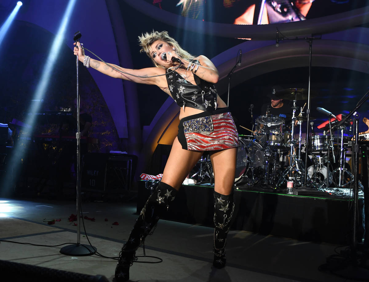 Miley Cyrus headlines the 4th of July grand opening celebration at Ayu Dayclub at Resorts World ...