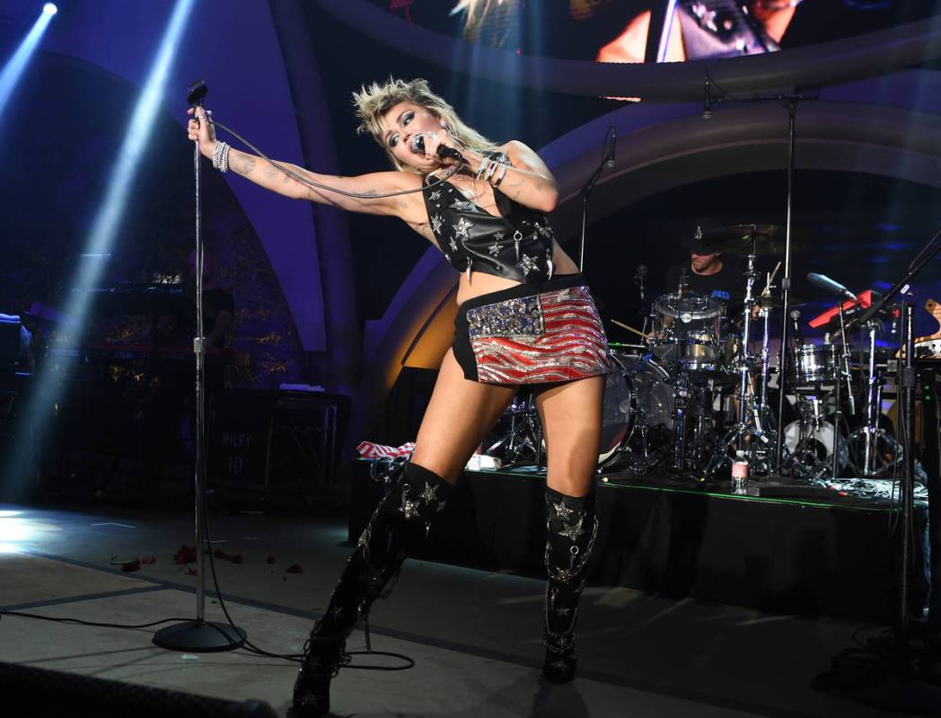 Miley Cyrus headlines the 4th of July grand opening celebration at Ayu Dayclub at Resorts World ...