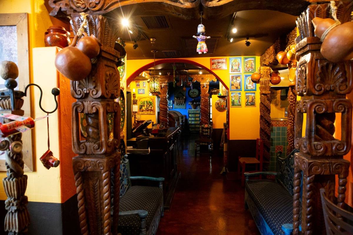 The remodeled Lindo Michoacan, 2655 E Desert Inn Road, in Las Vegas, is seen on Wednesday, July ...