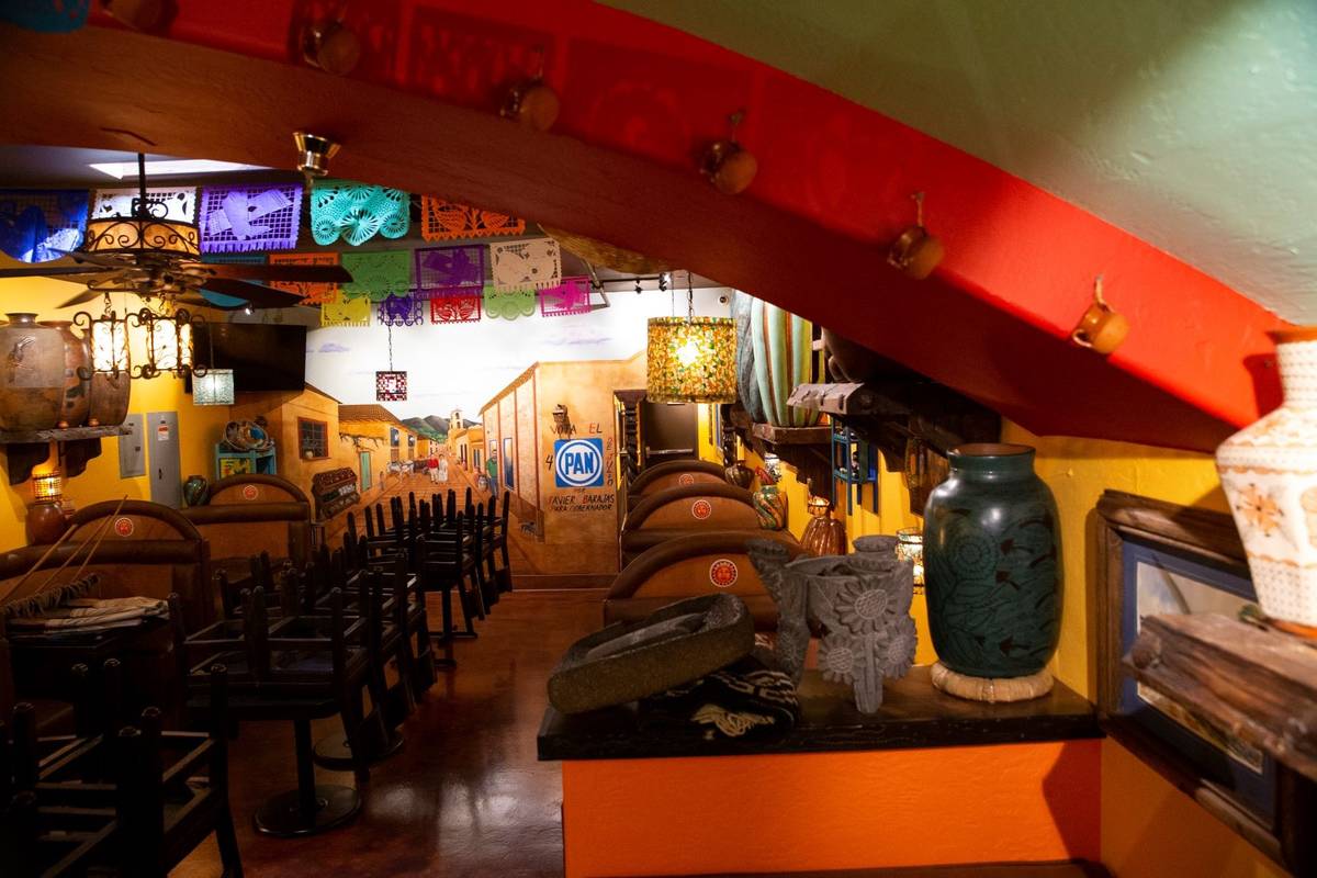The remodeled Lindo Michoacan, 2655 E Desert Inn Road, in Las Vegas, is seen on Wednesday, July ...