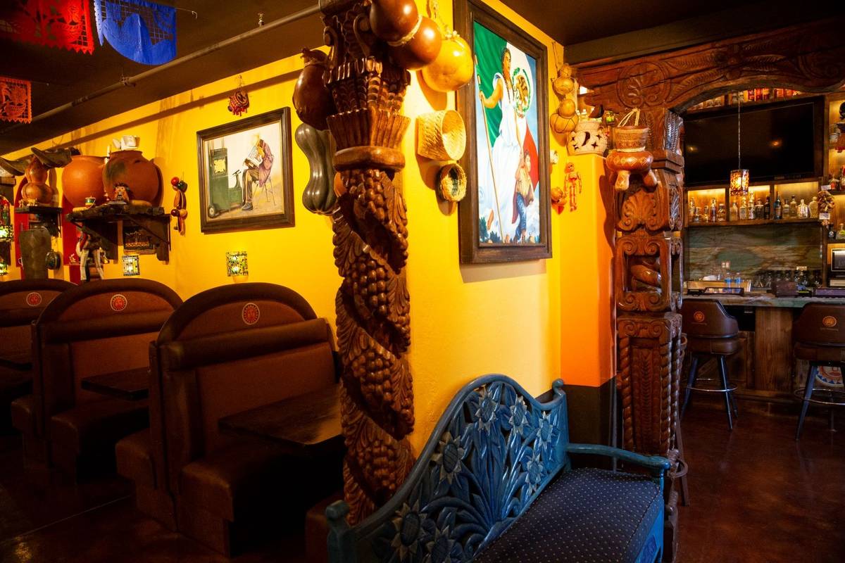 The remodeled Lindo Michoacan, 2655 E Desert Inn Road, in Las Vegas, is seen on Wednesday, July ...
