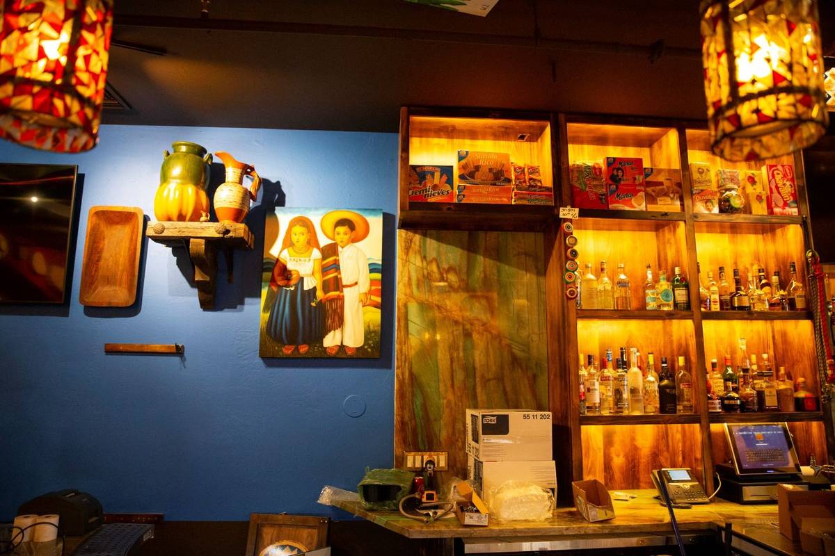 The remodeled Lindo Michoacan, 2655 E Desert Inn Road, in Las Vegas, is seen on Wednesday, July ...
