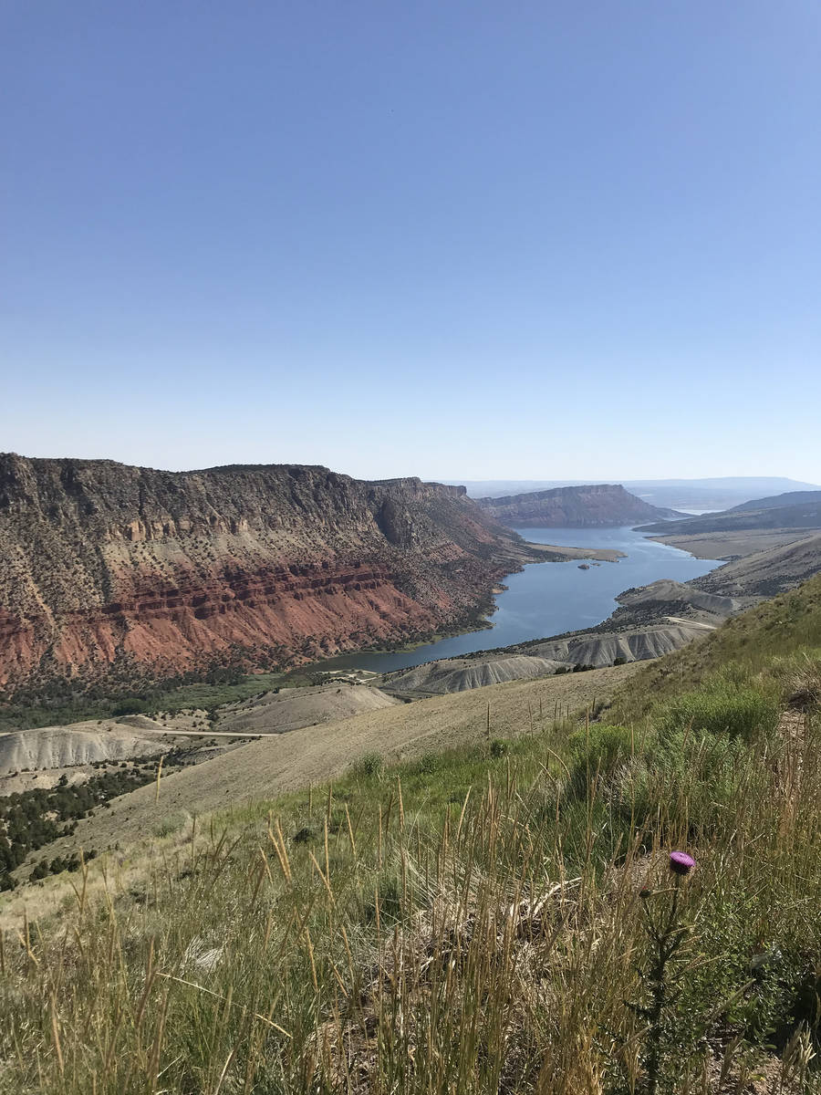 Sheep Creek Bay at Flaming Gorge Reservoir. (Deborah Wall/Las Vegas Review-Journal)