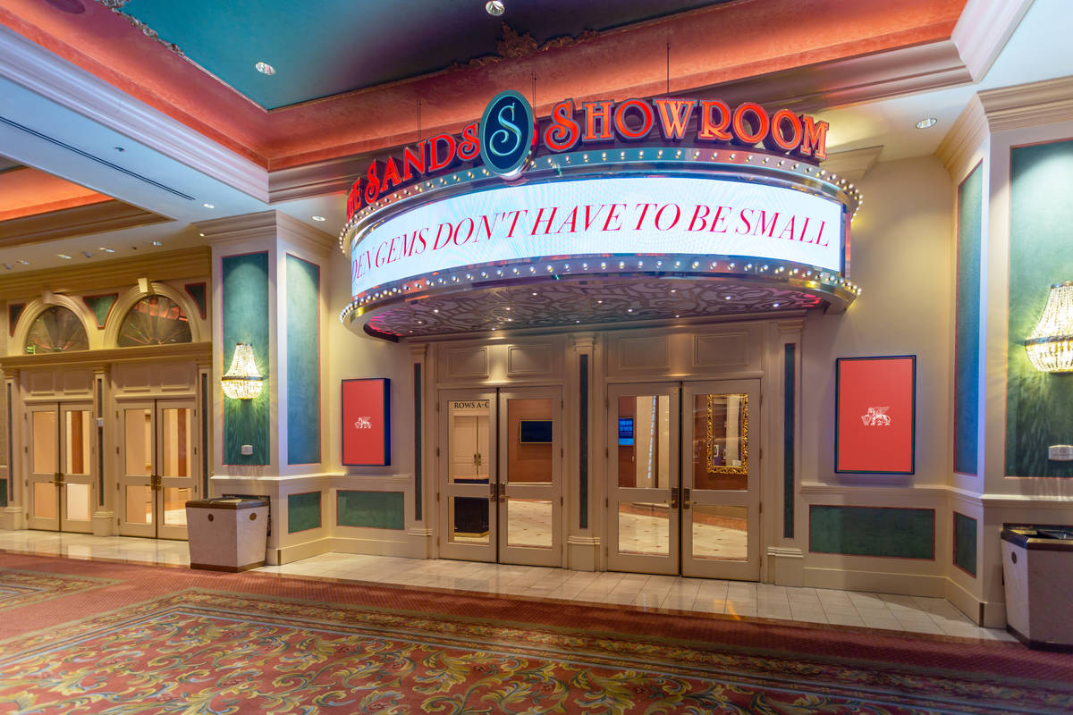 The exterior of Sands Showroom is shown in this undated photo. The Venue is being renamed The S ...