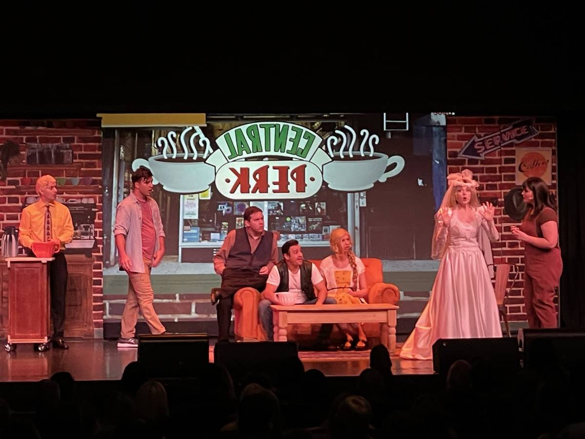 "Friends! A Musical Parody" performs its first show in 505 days at Circus Maximus in Atlantic C ...