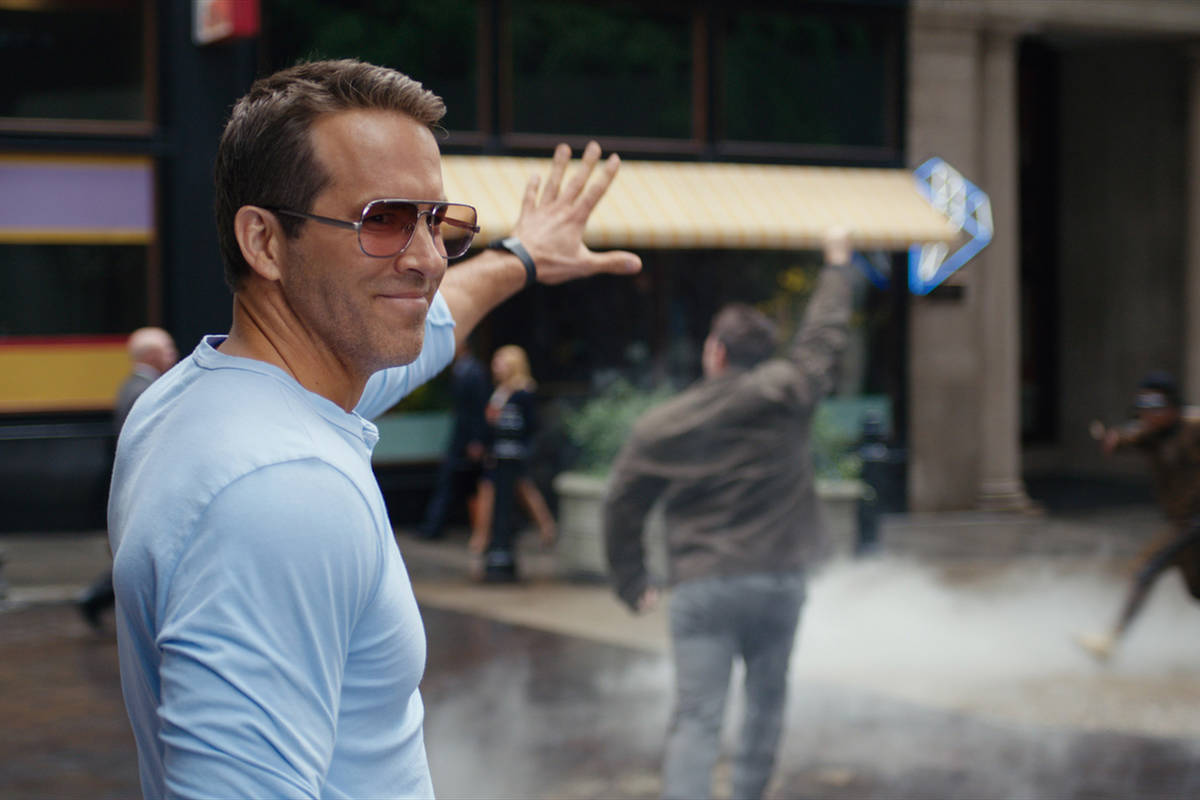 Ryan Reynolds as Guy in 20th Century Studios’ "Free Guy." (20th Century Studios/Twentieth Cen ...