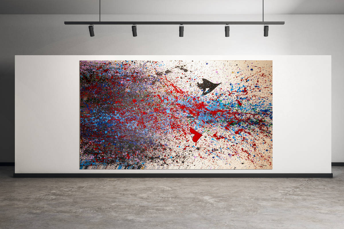 Kiss frontman Gene Simmons’ paintings will be included in a show running Oct. 14-16 at Animaz ...