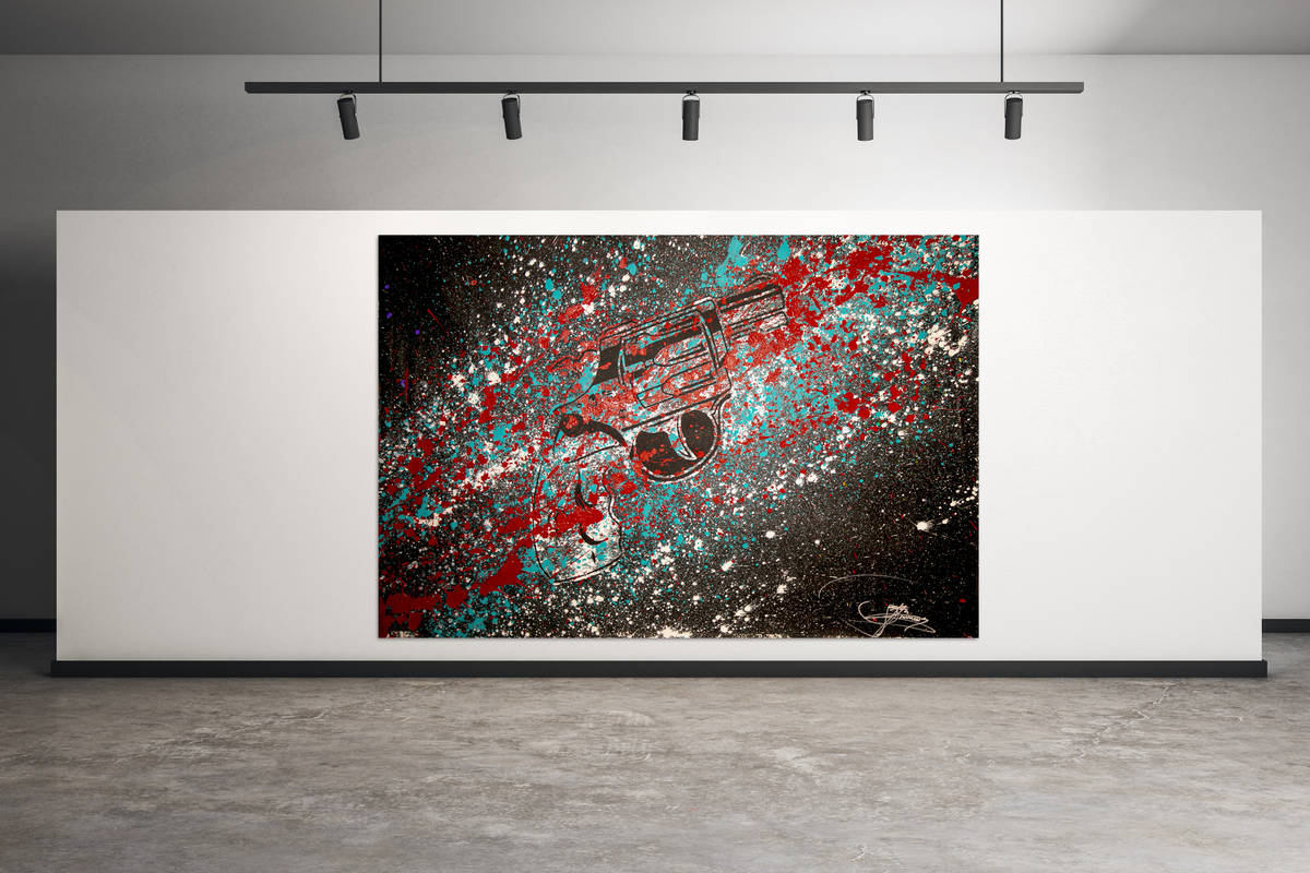 Kiss frontman Gene Simmons’ paintings will be included in a show running Oct. 14-16 at Animaz ...